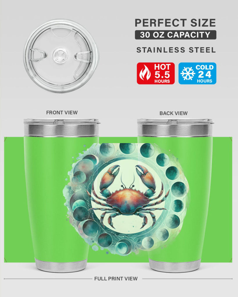 cancer 179#- zodiac- Tumbler