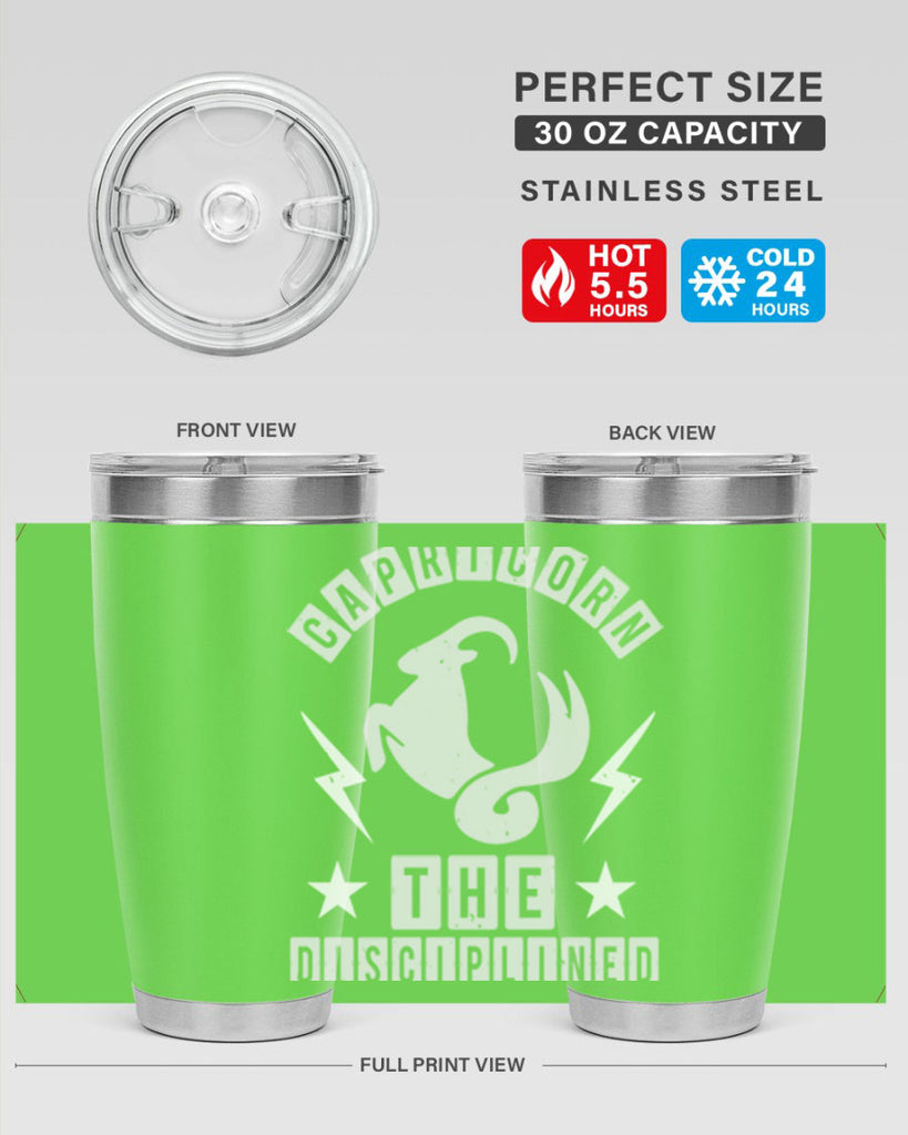 capricorn 183#- zodiac- Tumbler