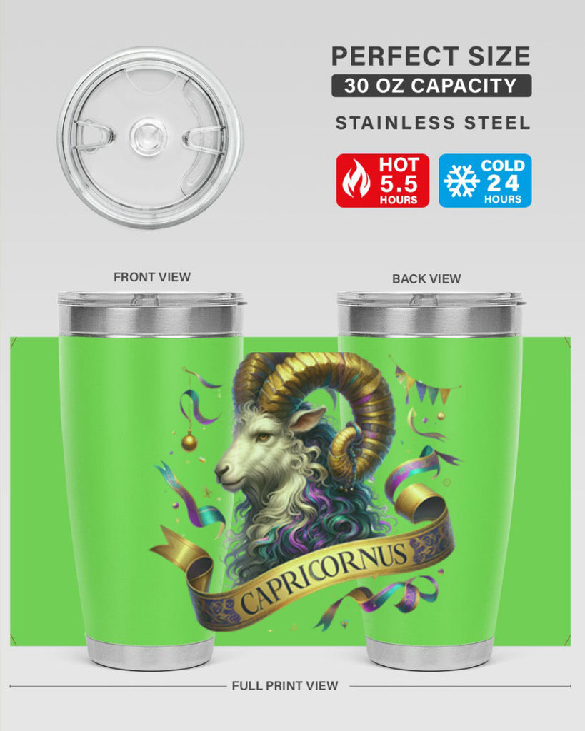 capricorn 209#- zodiac- Tumbler