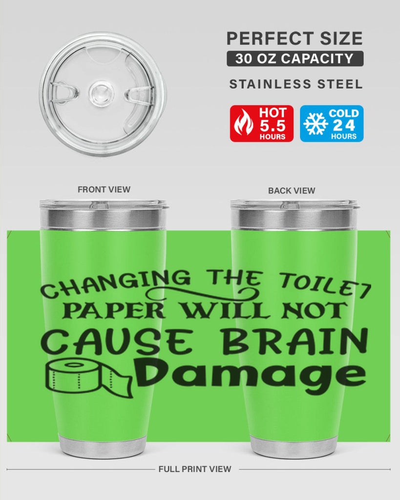 changing the toilet paper will not cause brain damage 86#- bathroom- Tumbler