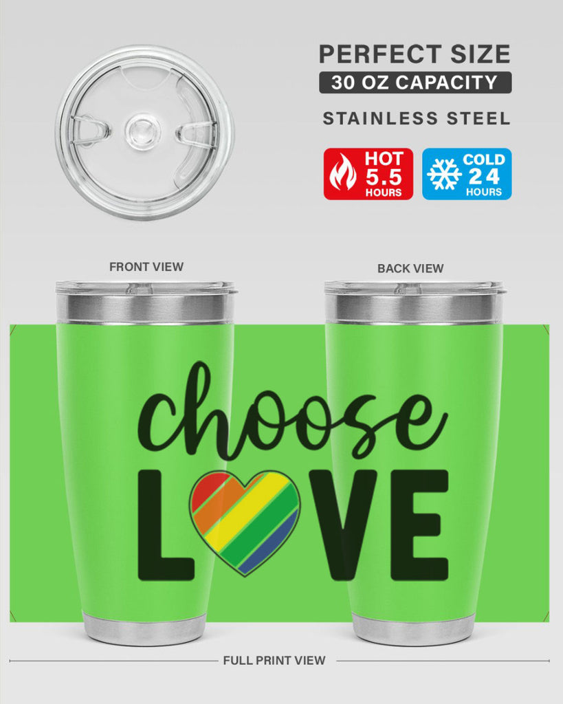 chooselove 150#- lgbt- Tumbler