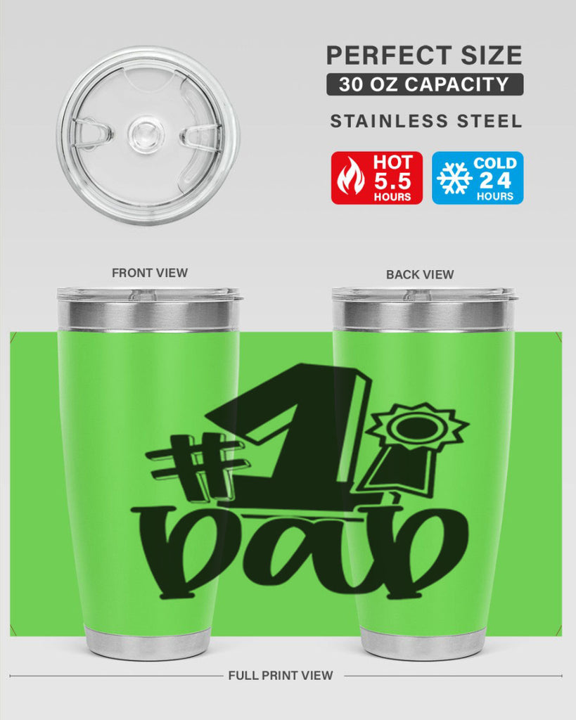 dad 76#- fathers day- Tumbler