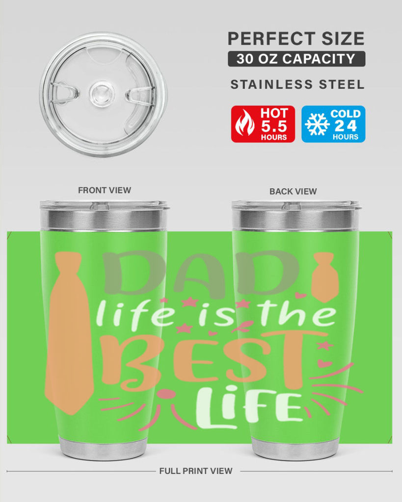 dad life is the best life 105#- fathers day- Tumbler