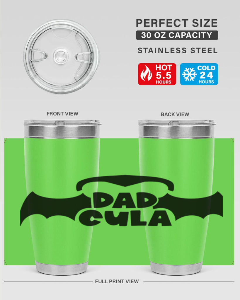dadcula 80#- halloween- Tumbler