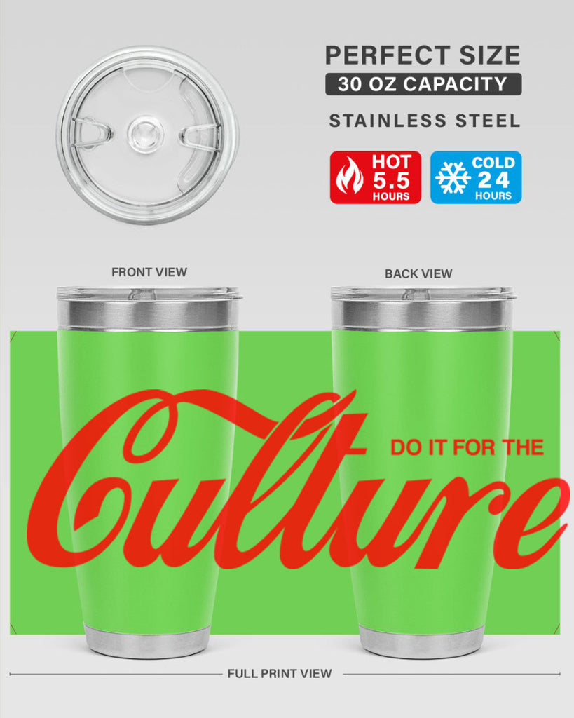 do it for the culture 171#- black words phrases- Cotton Tank
