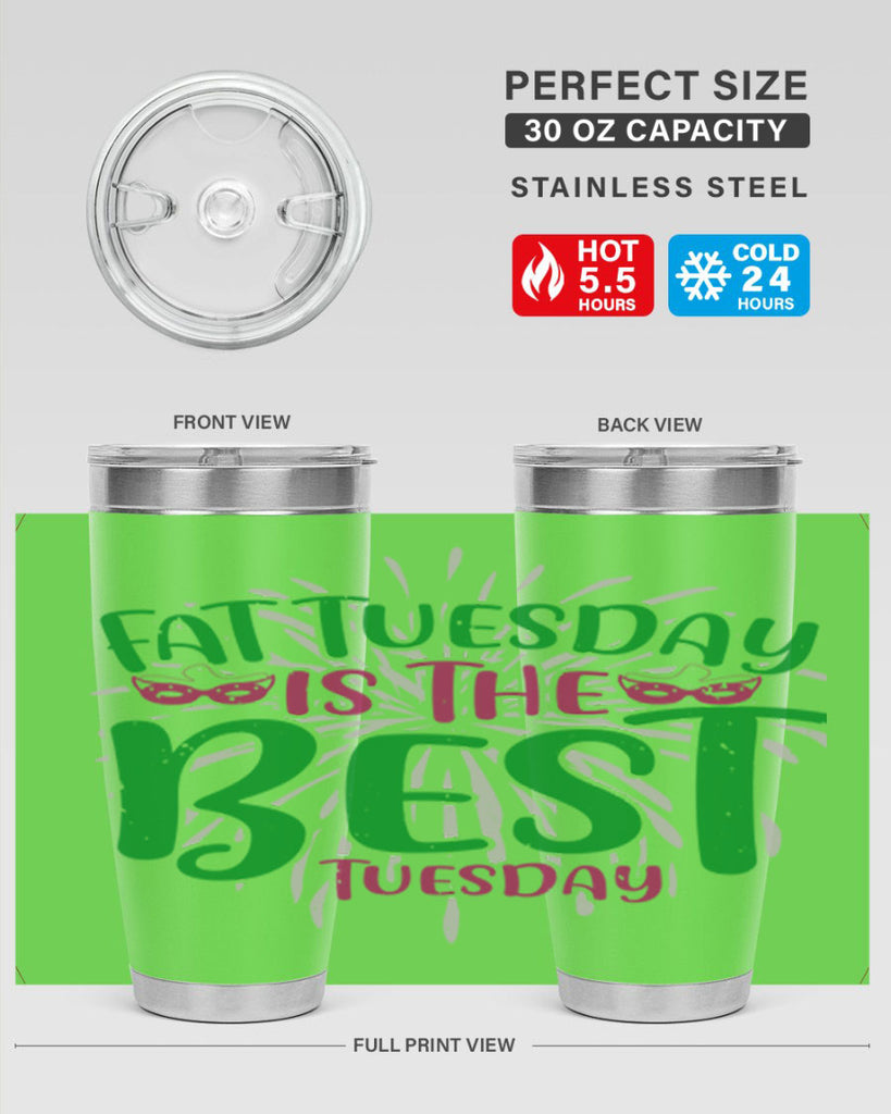 fat tuesday is the best tuesday 88#- mardi gras- Tumbler