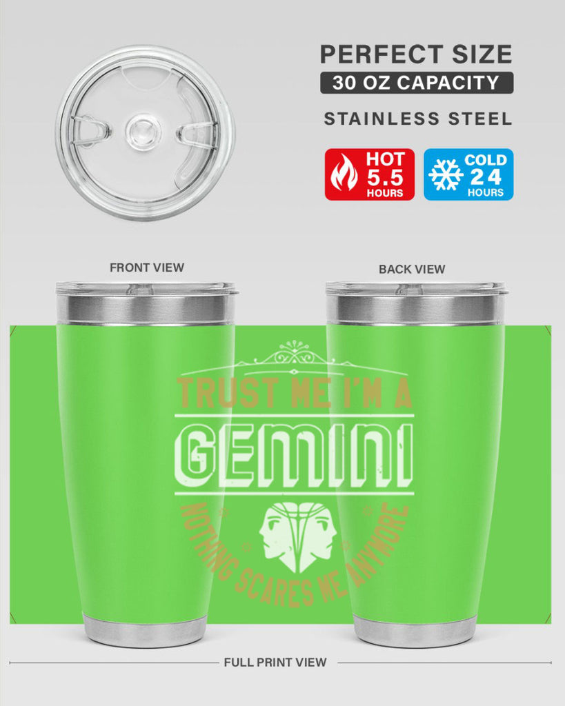 gemini 245#- zodiac- Tumbler