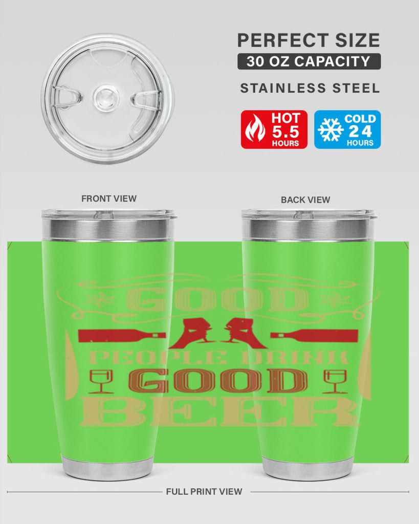 good people drink good beer 54#- drinking- Tumbler