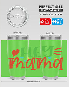 hey mama Style 16#- autism- Tumbler