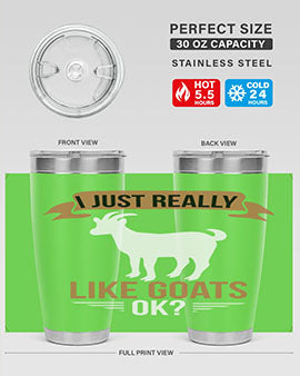i just really like goats ok Style 3#- goat- Tumbler