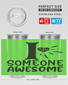 if someone awesome Style 26#- autism- Tumbler