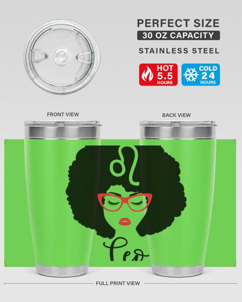leo 298#- zodiac- Tumbler