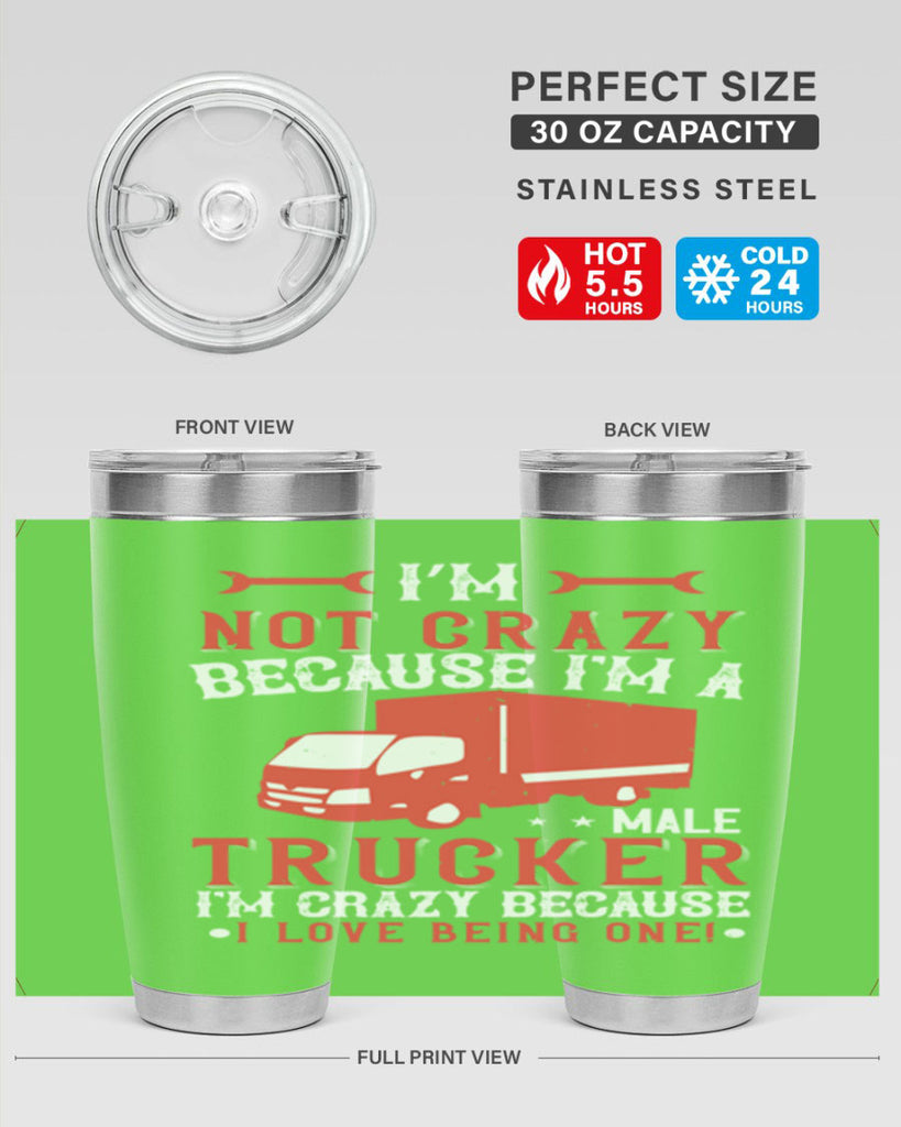 life is full of risks telling me Style 34#- truck driver- tumbler
