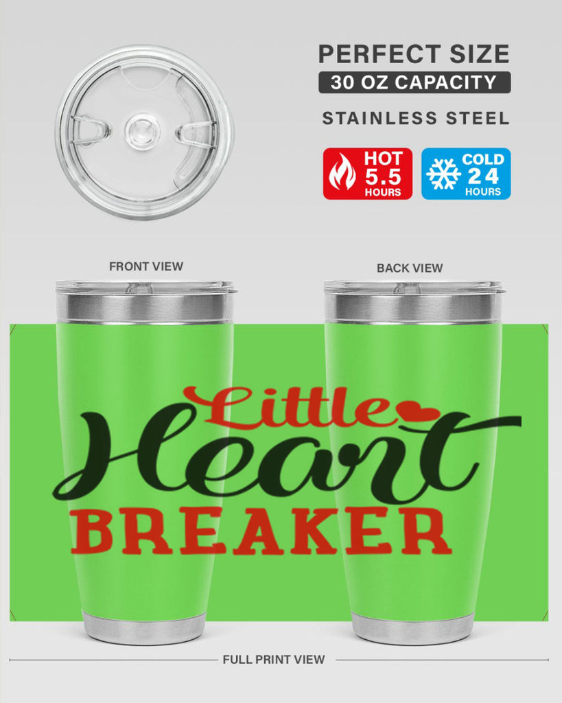 little heart breaker 76#- valentines day- Tumbler