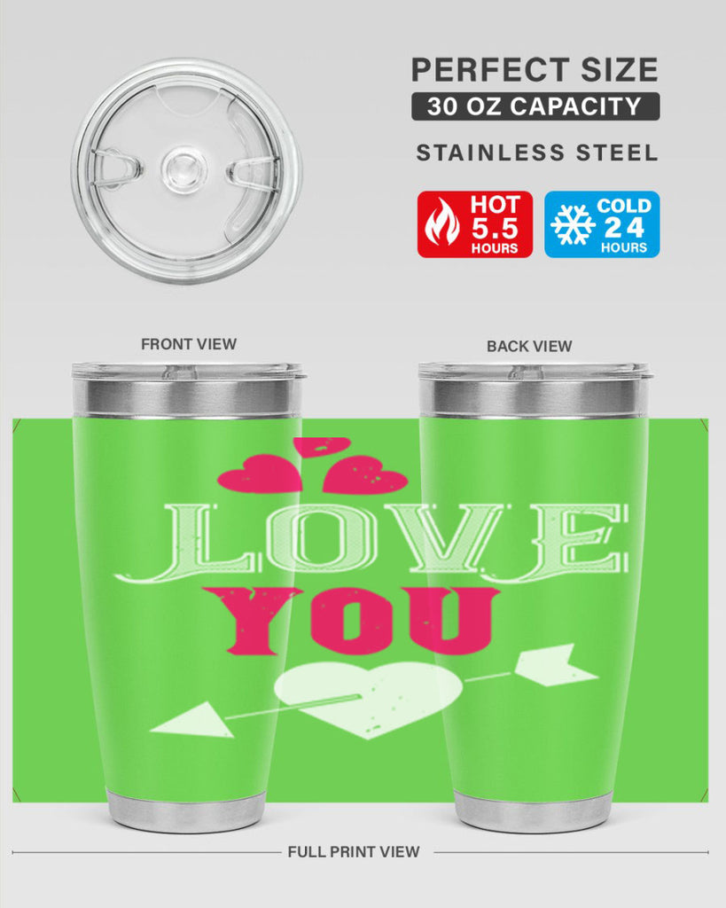 love you 42#- valentines day- Tumbler