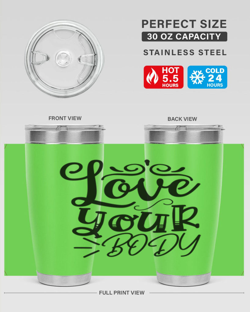 love your body 30#- gym- Tumbler