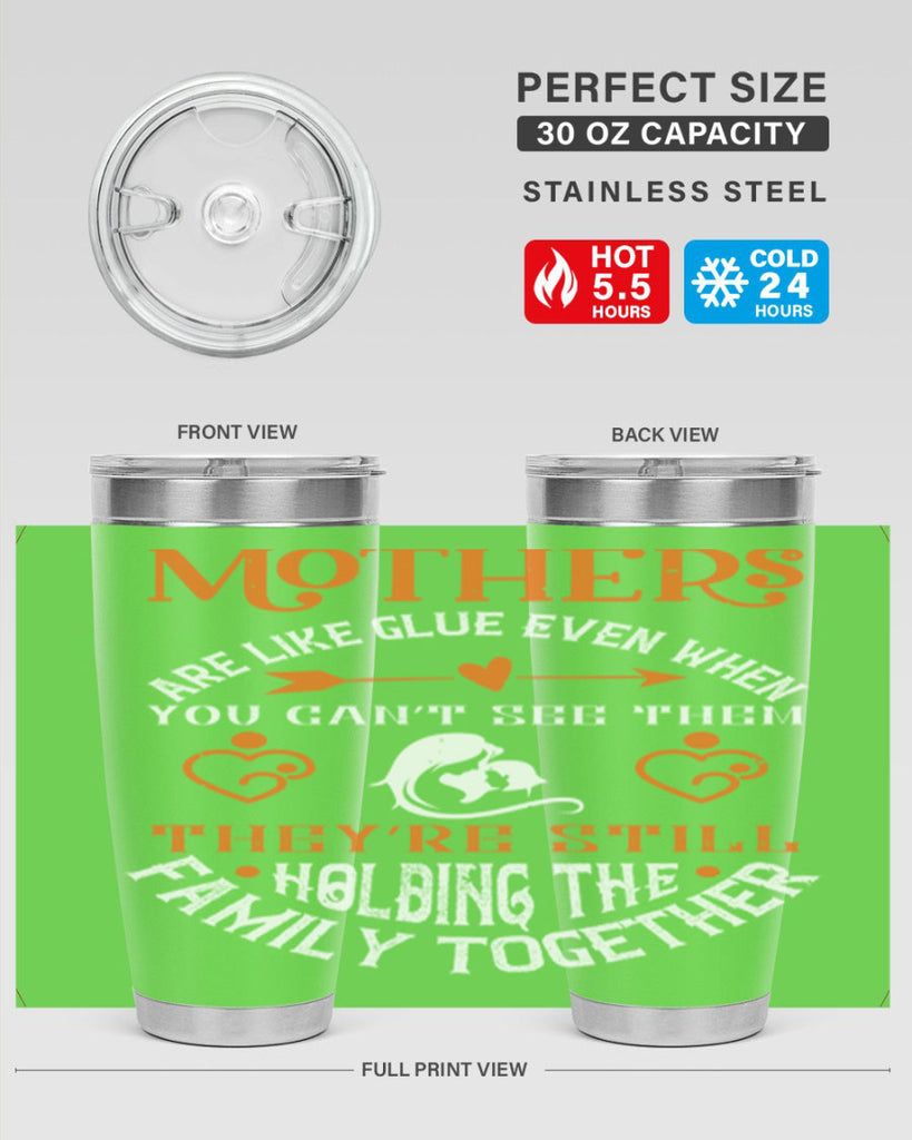 mothers are like glue 51#- mothers day- Tumbler