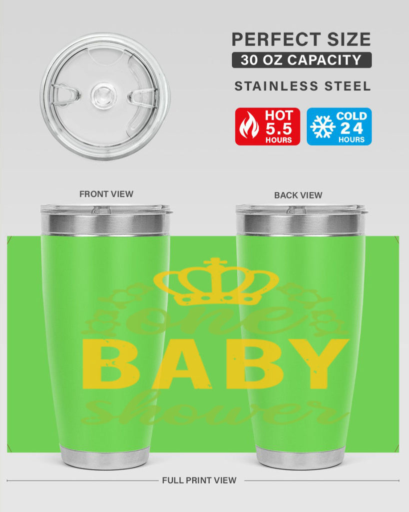 one baby shower Style 25#- baby shower- tumbler