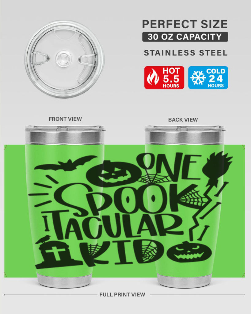 one spooktacular kid 35#- halloween- Tumbler