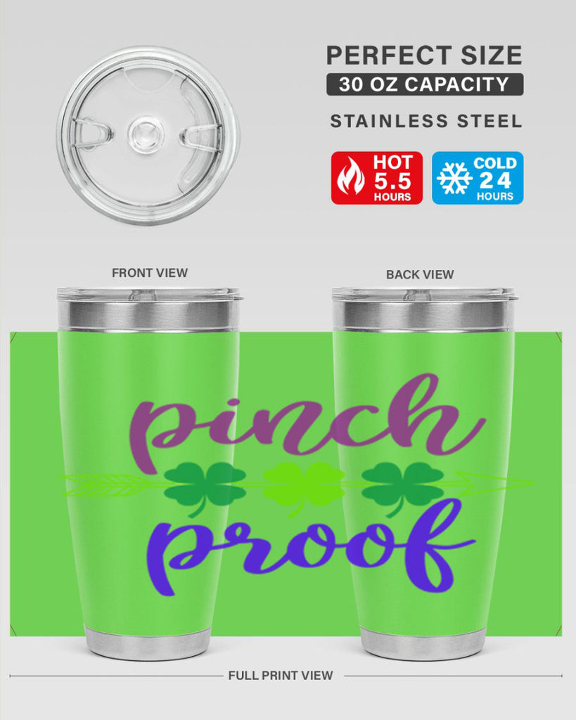 pinch proof 3#- mardi gras- Tumbler