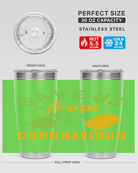 save us from coronavirus Style 24#- corona virus- Tumbler