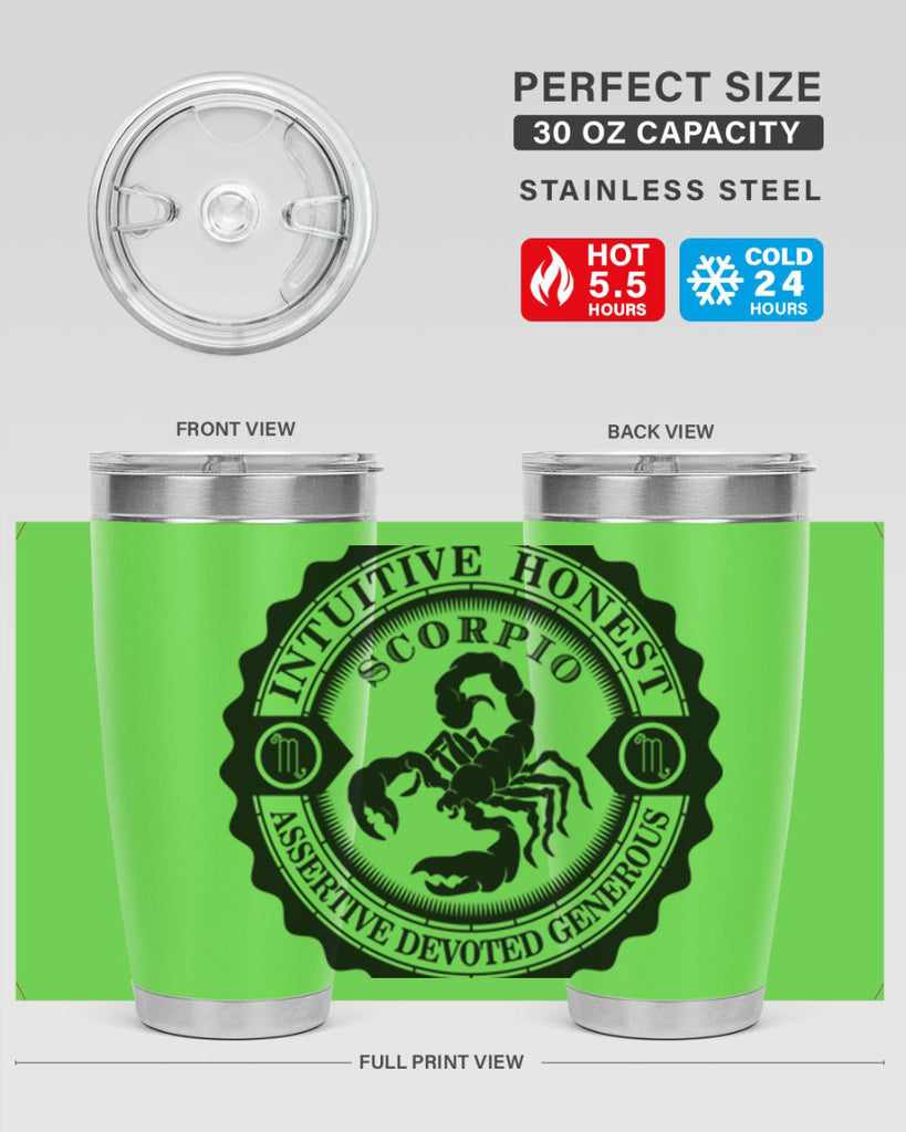 scorpio 31#- zodiac- Tumbler