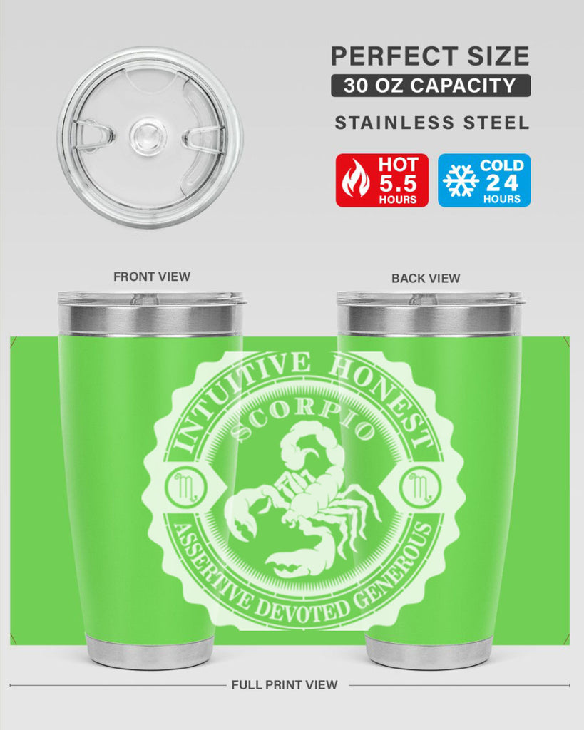 scorpio 32#- zodiac- Tumbler