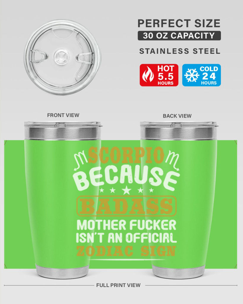 scorpio 432#- zodiac- Tumbler