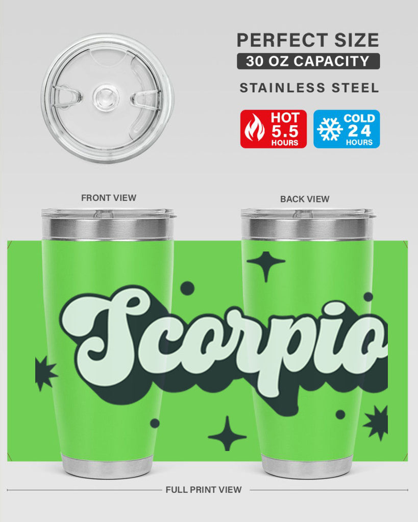 scorpio 454#- zodiac- Tumbler
