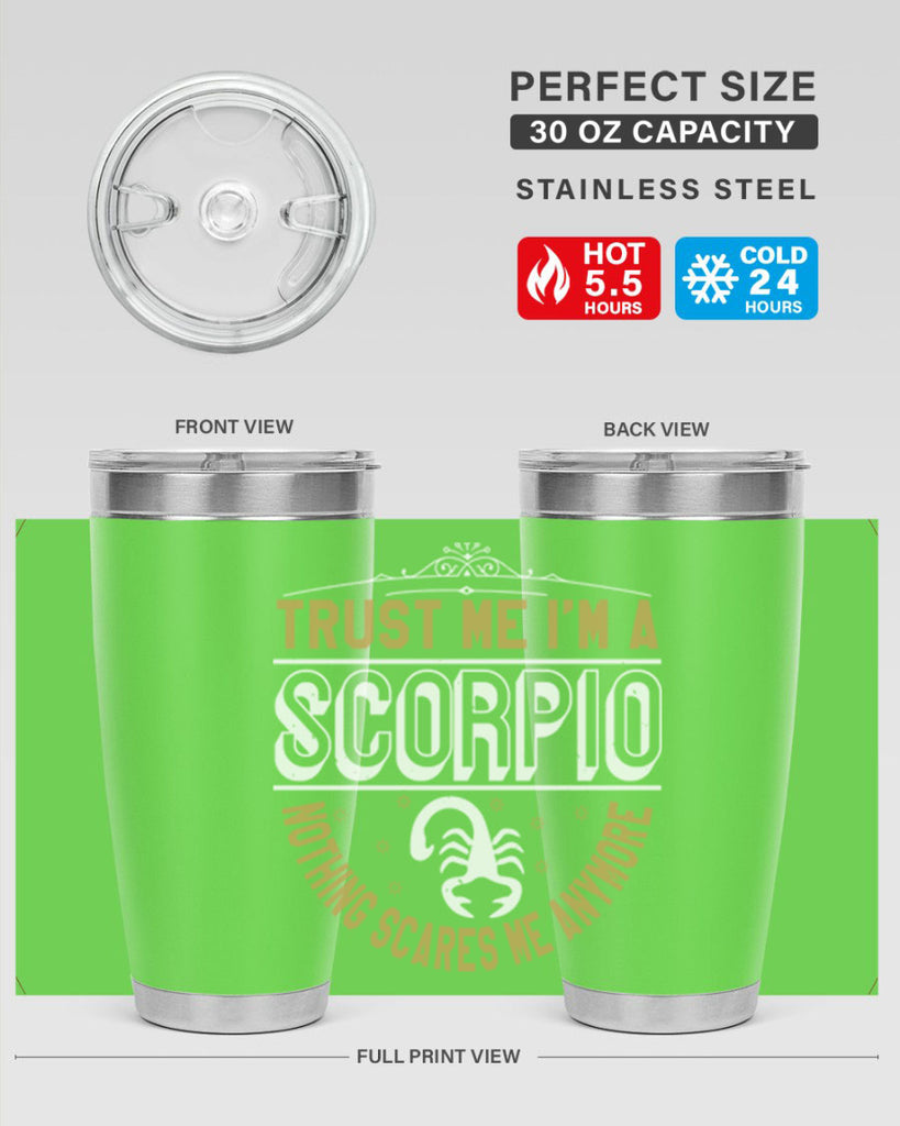 scorpio 458#- zodiac- Tumbler