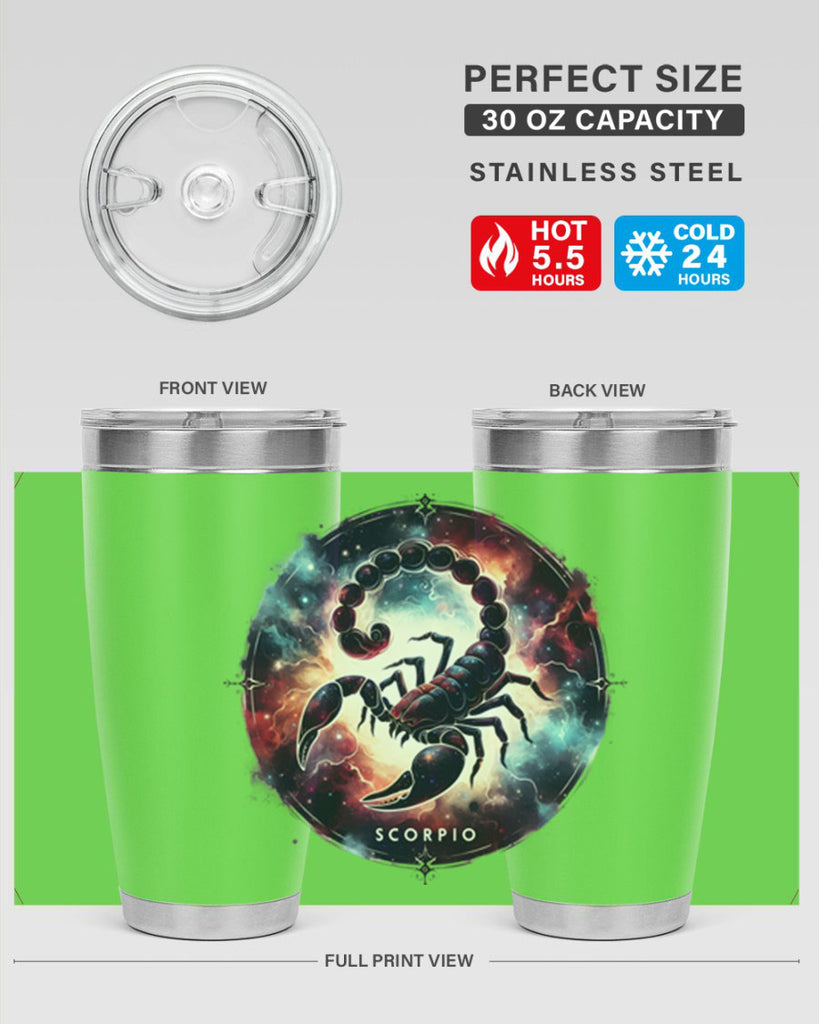 scorpio 460#- zodiac- Tumbler