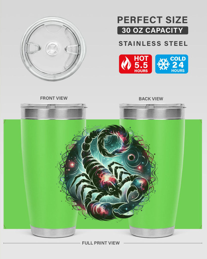 scorpio 463#- zodiac- Tumbler