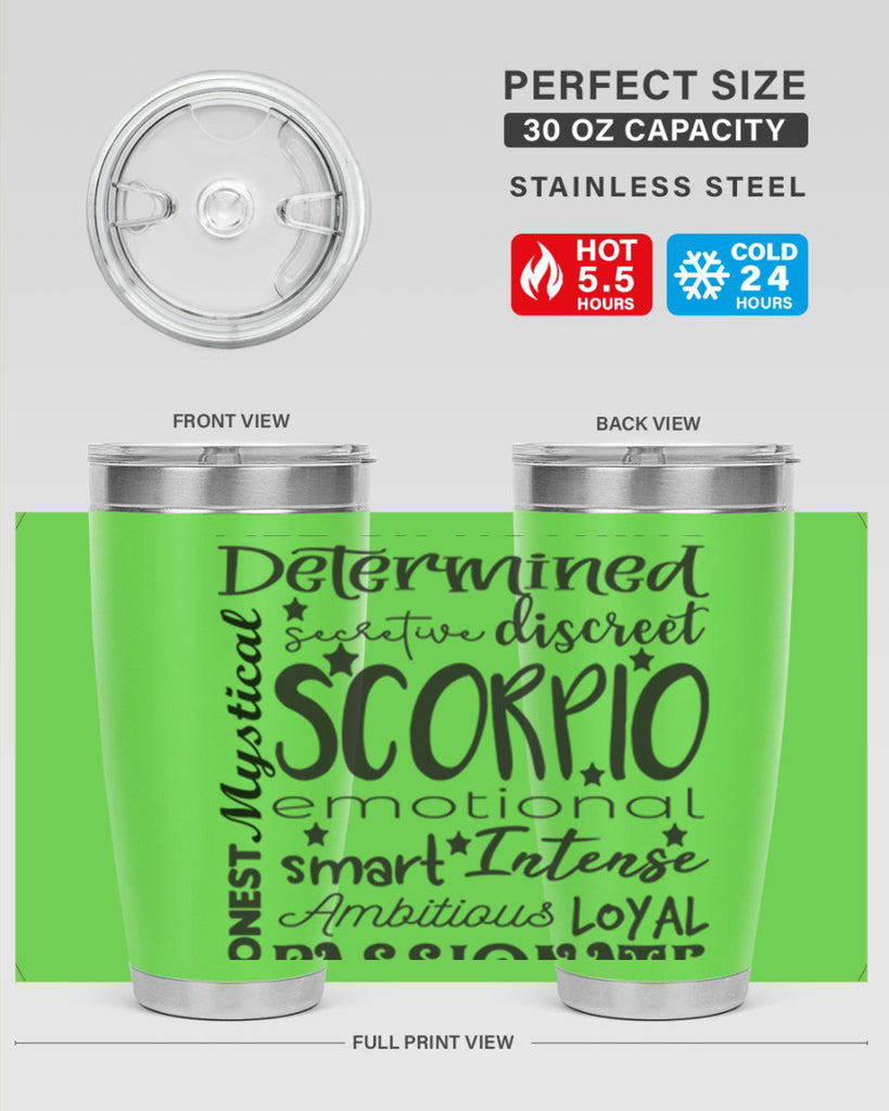 scorpio 572#- zodiac- Tumbler