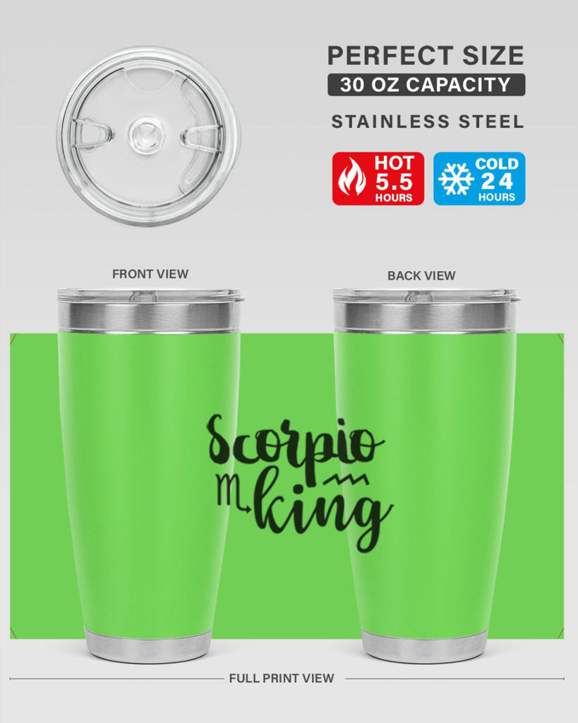 scorpio king 433#- zodiac- Tumbler