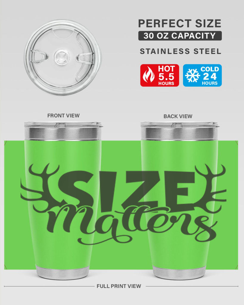 size matters 2#- hunting- Tumbler