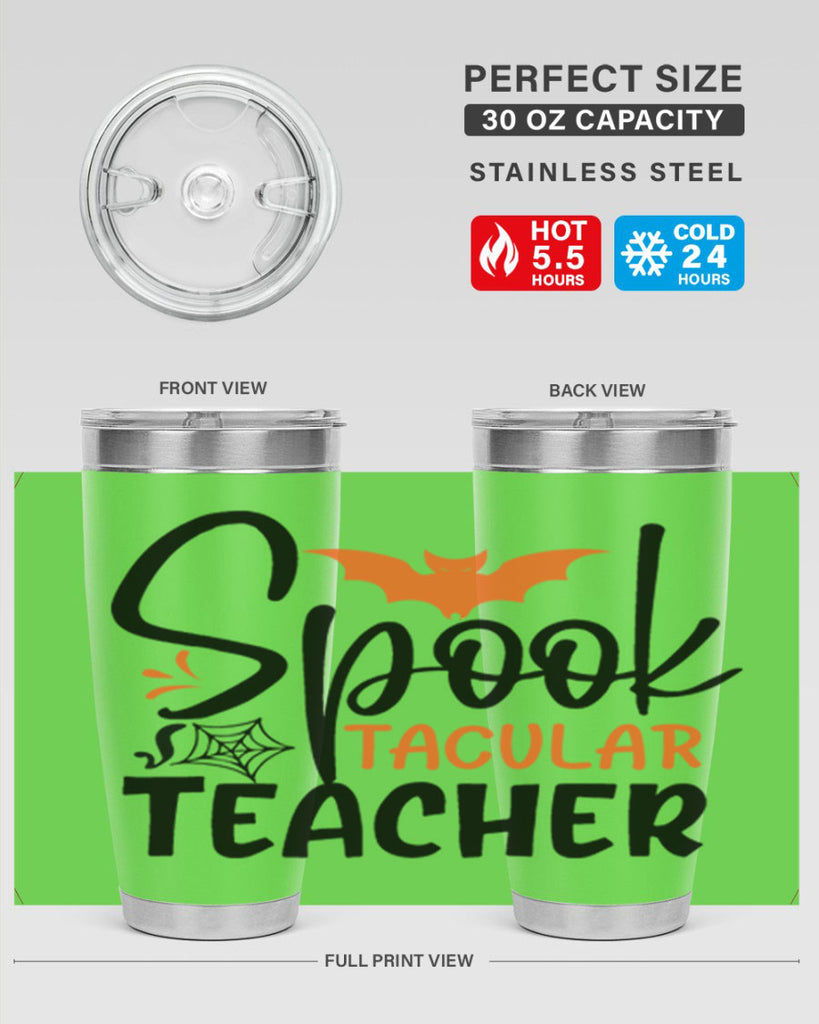 spooktacular teacher 106#- halloween- Tumbler