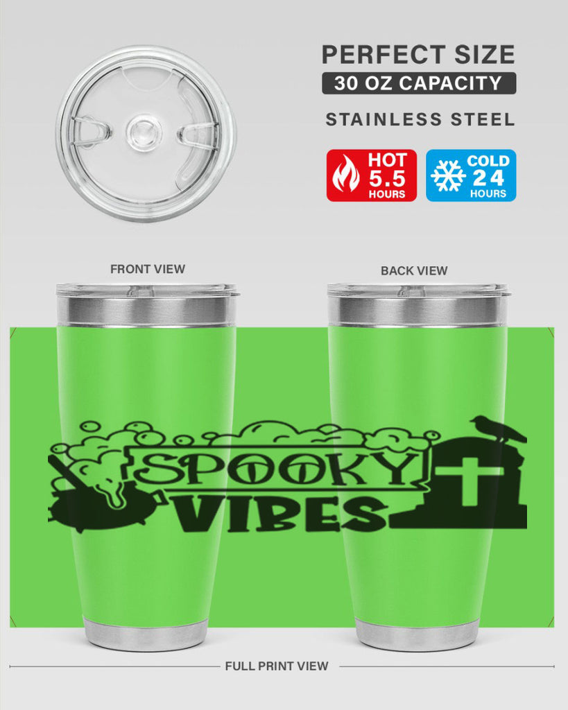 spooky vibes 20#- halloween- Tumbler