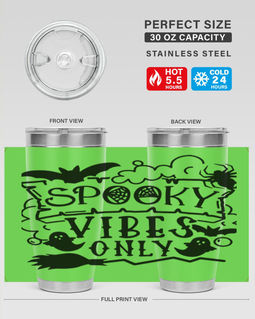 spooky vibes only 21#- halloween- Tumbler