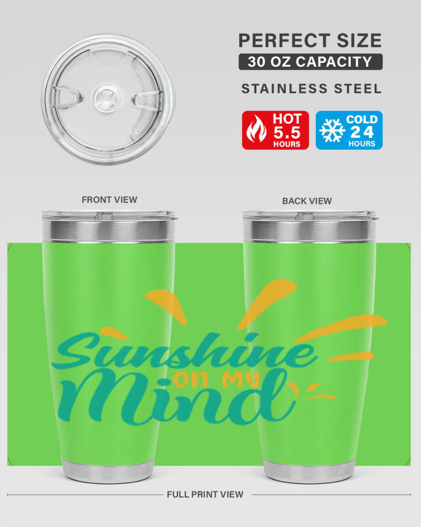 sunshine on my mind Style 74#- summer- Tumbler