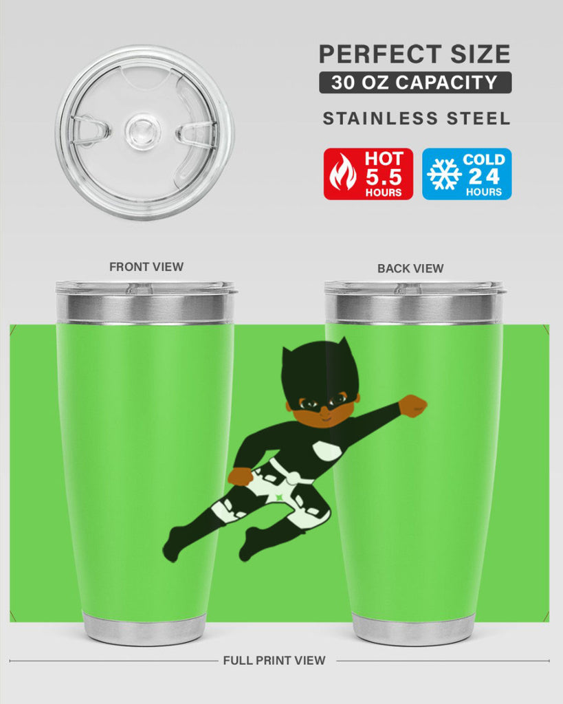 super kid 13#- black men - boys- tumbler