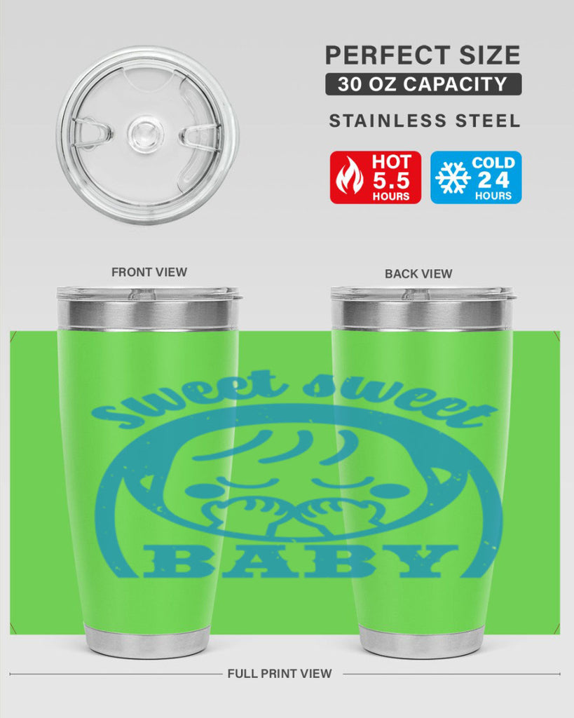sweet sweet baby Style 12#- baby shower- tumbler
