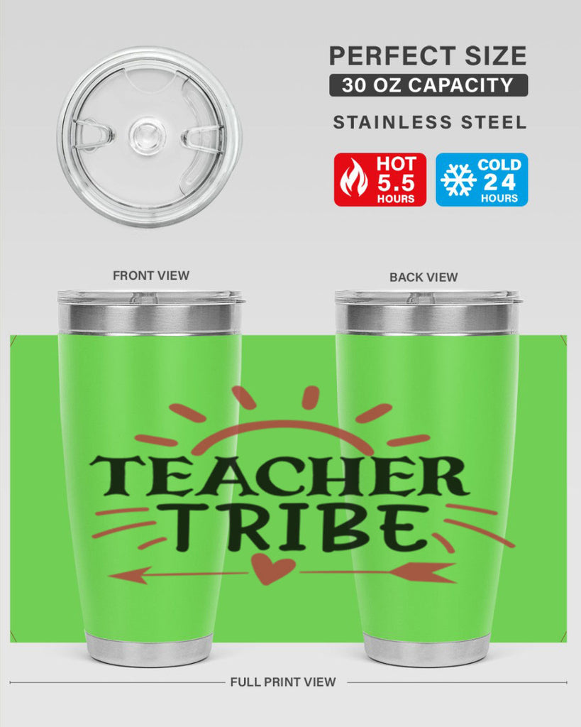 teacher tribe Style 201#- teacher- tumbler