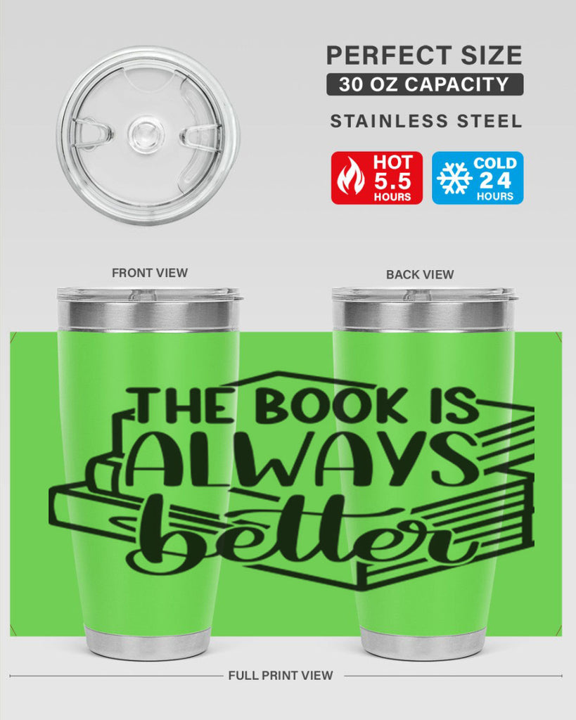 the book is always better 27#- reading- Tumbler
