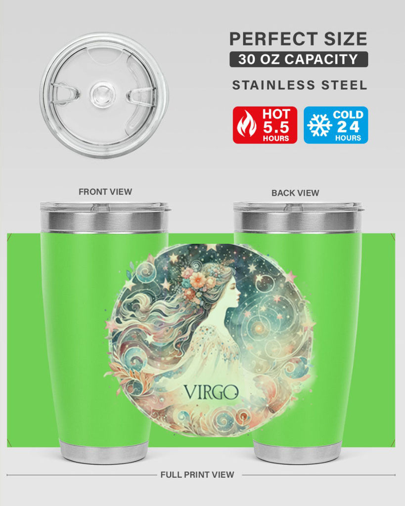 virgo 545#- zodiac- Tumbler