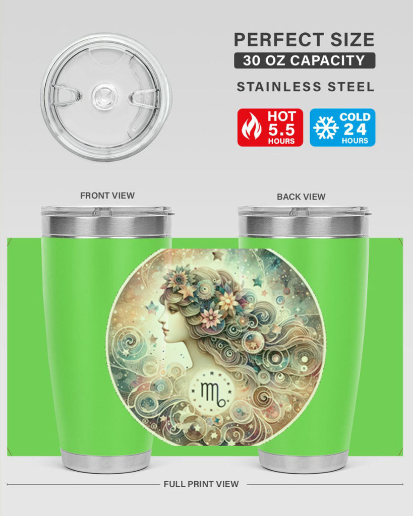 virgo 556#- zodiac- Tumbler