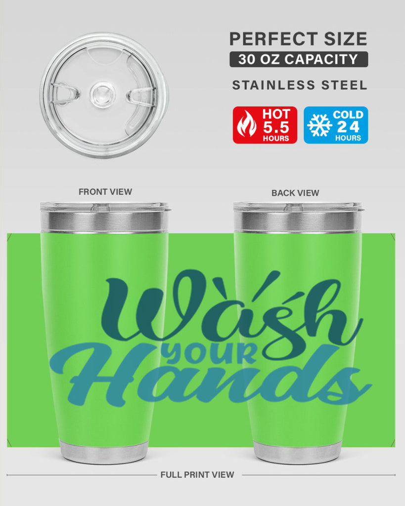 wash your hands 52#- bathroom- Tumbler