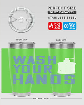 wash your hands Style 13#- corona virus- Tumbler