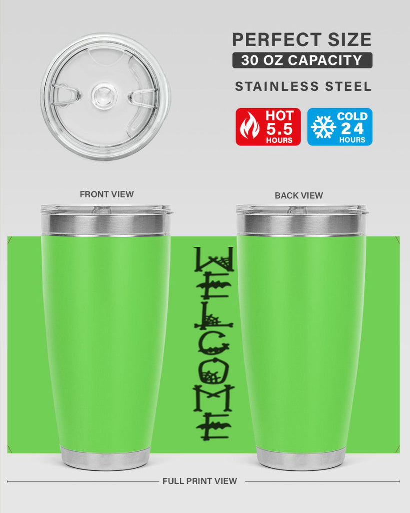 welcome 12#- halloween- Tumbler