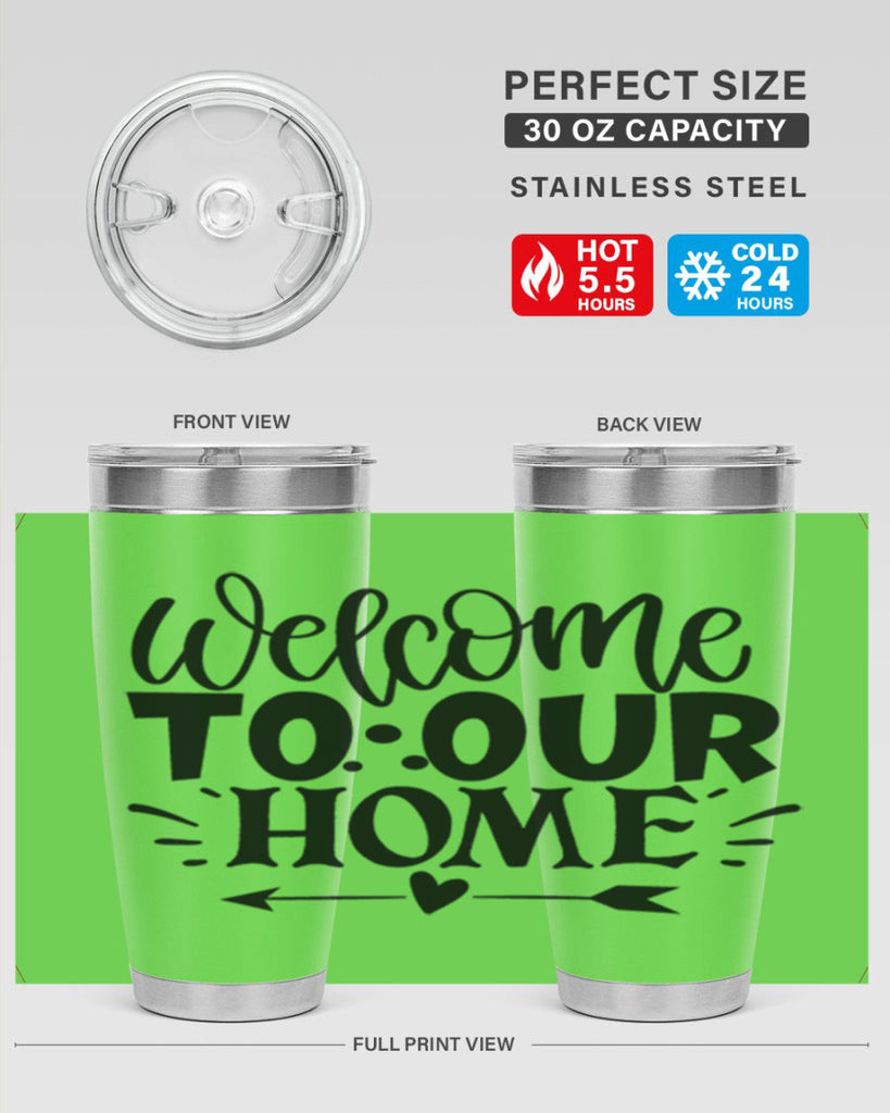 welcome to our home 11#- family- Tumbler