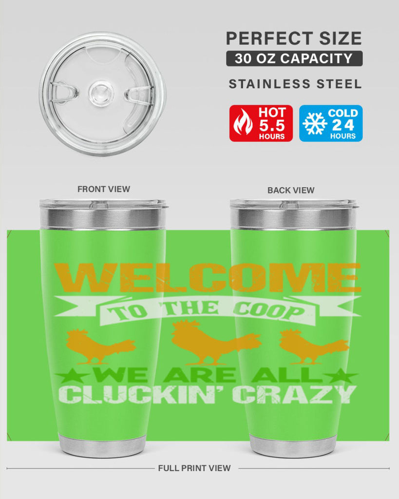 welcome to the coop 29#- farming and gardening- Tumbler